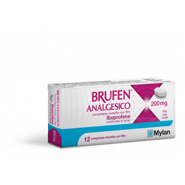 BRUFEN ANALGESICO 200 MG 12 COMPRESSE RIVESTITE CON FILM