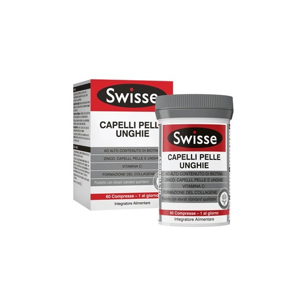 SWISSE CAPELLI PELLE UNGHIE 60 COMPRESSE