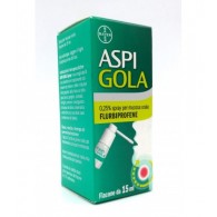 ASPI GOLA 0,25% Collutorio ASPI GOLA 0,25% Spray per mucosa orale -  0,25% SPRAY PER MUCOSA ORALE FLACONE DA 15 ML - 1