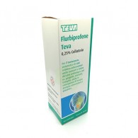 FLURBIPROFENE TEVA 0,25%  COLLUTORIO 1 FLACONE IN VETRO DA 160 ML - 1