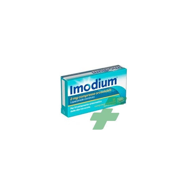 IMODIUM - 2 MG COMPRESSE OROSOLUBILI 12 COMPRESSE - 1