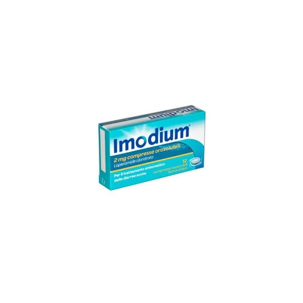 IMODIUM - 2 MG COMPRESSE OROSOLUBILI 12 COMPRESSE - 1