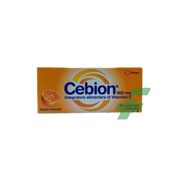 CEBION MASTICABILE ARANCIA VITAMINA C 20 COMPRESSE