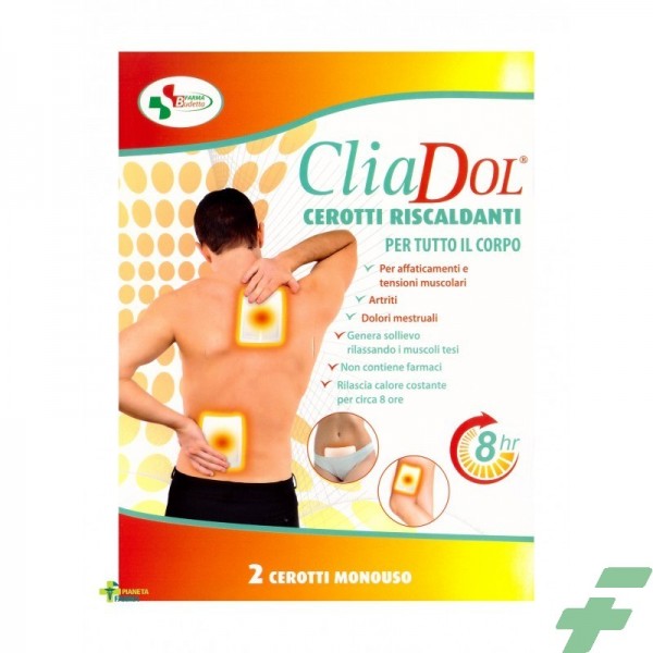 CLIADOL FASCE AUTORISCALDANTI COLLO SPALLA POLSO 2 PEZZI - 1