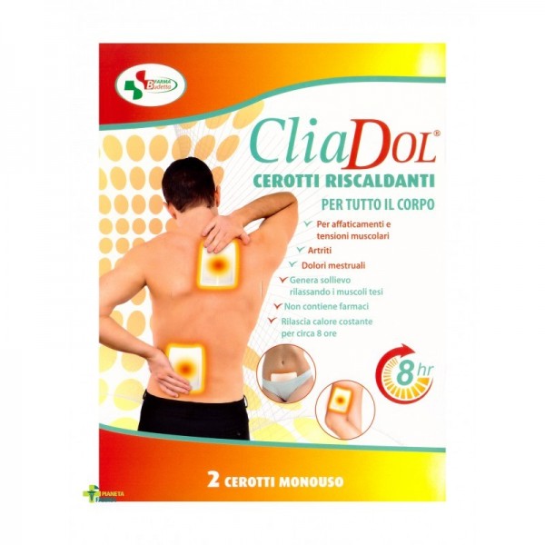 CLIADOL FASCE AUTORISCALDANTI COLLO SPALLA POLSO 2 PEZZI - 1