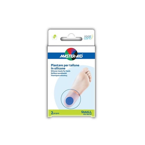 PROTEZIONE MASTER-AID PER TALLONE IN DUE TIPOLOGIE DI SILICONE S 1 PAIO