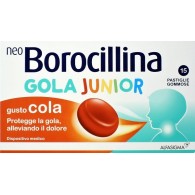 NEOBOROCILLINA GOLA JUNIOR 15 PASTIGLIE GOMMOSE - 1