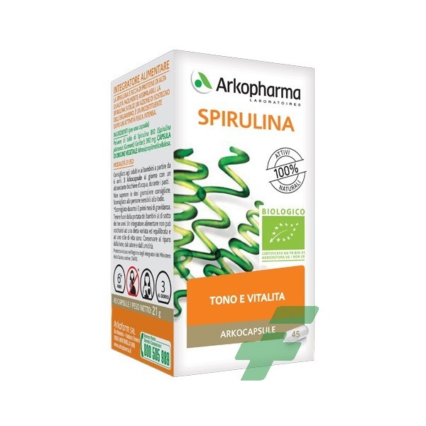 ARKOCAPSULE SPIRULINA BIO 45 CAPSULE