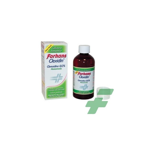 FORHANS COLLUTORIO CON CLOREXIDINA 0,12 CLEXIDIN SENZA ALCOOL 200 ML