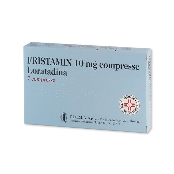 FRISTAMIN 10 MG COMPRESSE -  10 MG COMPRESSE 7 COMPRESSE