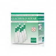 GLICEROLO SOFAR - ADULTI 6,75 G SOLUZIONE RETTALE 6 CONTENITORI MONODOSE CON CAMOMILLA E MALVA