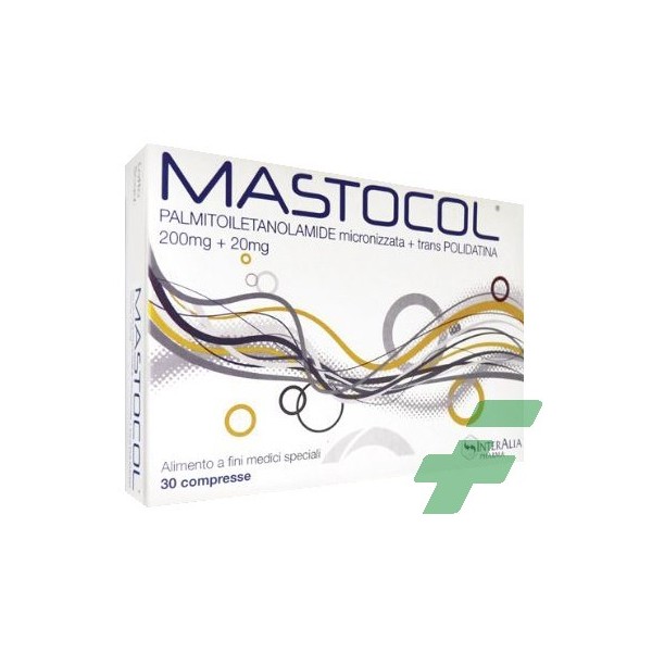 MASTOCOL 200MG+20MG 30 COMPRESSE