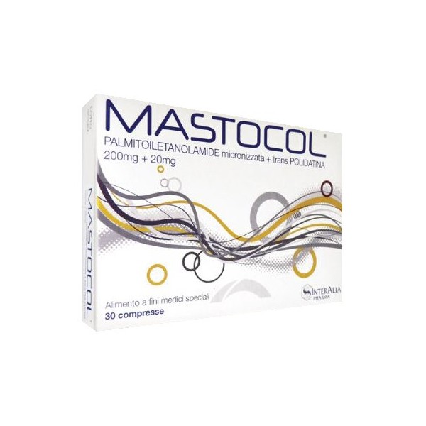 MASTOCOL 200MG+20MG 30 COMPRESSE