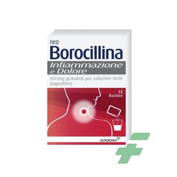 NEO BOROCILLINA INFIAMMAZIONE E DOLORE 400 MG GRANULATO PER SOLUZIONE ORALE - 400 MG GRANULATO PER SOLUZIONE ORALE 12 BUSTINE