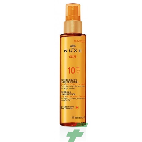 NUXE SUN HUILE BRONZANTE SPF10*