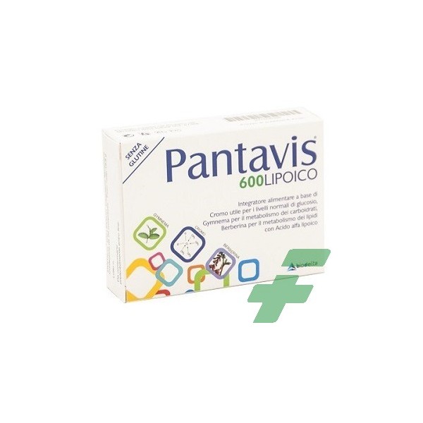 PANTAVIS 600 LIPOICO 20 COMPRESSE