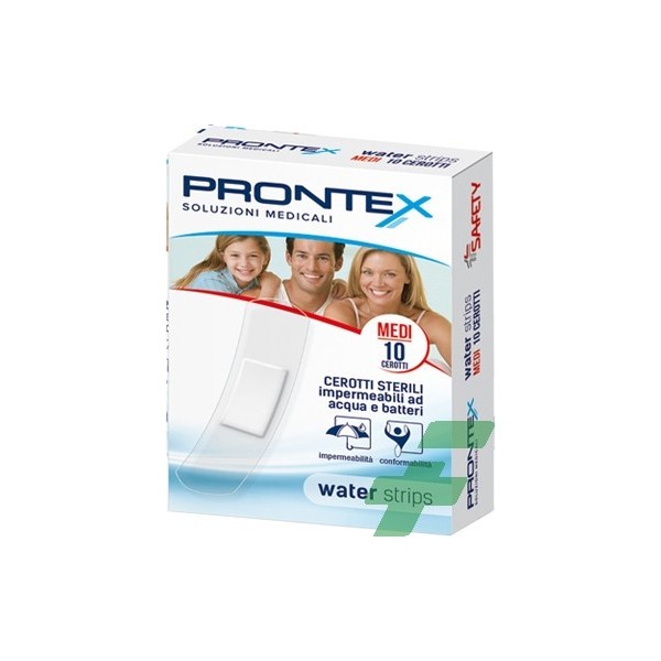 CEROTTO PRONTEX WATER STRIPS MEDIO 10 PEZZI