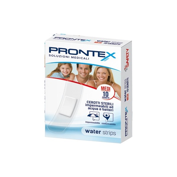 CEROTTO PRONTEX WATER STRIPS MEDIO 10 PEZZI