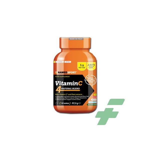 VITAMIN C 4 NATURAL BLEND 90 COMPRESSE