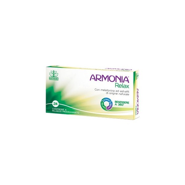 ARMONIA RELAX 1 MG A BASE DI MELATONINA 24 COMPRESSE