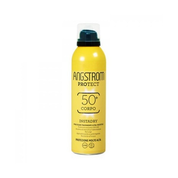 ANGSTROM PROTECT INSTADRY SPRAY TRASPARENTE SOLARE ULTRA PROTETTIVO 50+ 150 ML - 1