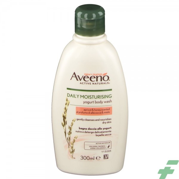 AVEENO BAGNO DOCCIA YOGURT/ALBICOCCA/MIELE 300 ML PROMO - 1