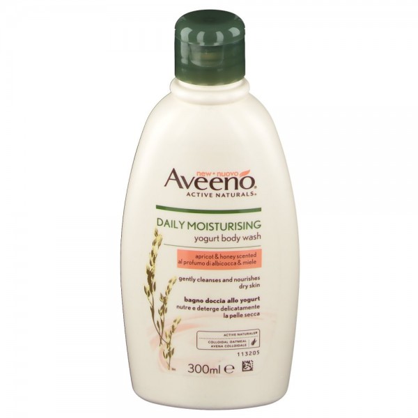 AVEENO BAGNO DOCCIA YOGURT/ALBICOCCA/MIELE 300 ML PROMO - 1