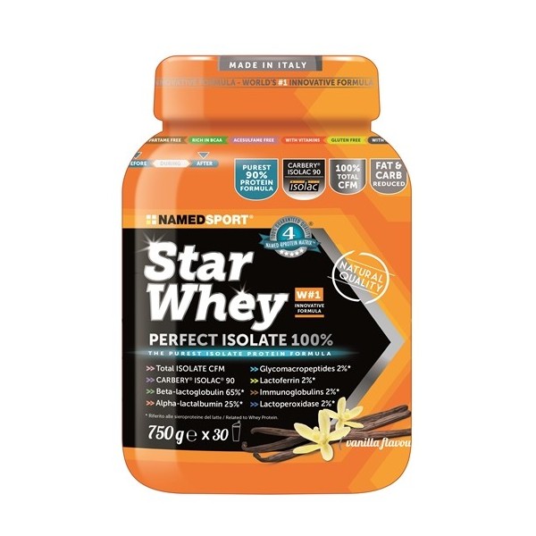 STAR WHEY ISOLATE VANILLA 750 G