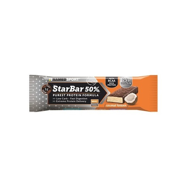 STARBAR 50% PROTEIN COCONUT HEAVEN 50 G