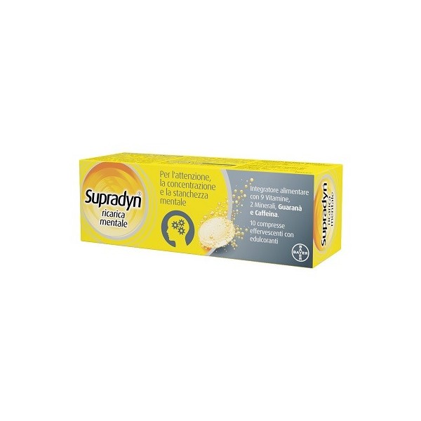 SUPRADYN RICARICA MENTALE 10 COMPRESSE