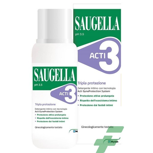 SAUGELLA ACTI3 DETERGENTE INTIMO 250 ML