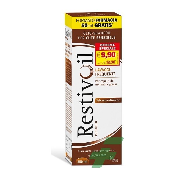 RESTIVOIL FISIOLOGICO 250 ML TAGLIO PREZZO