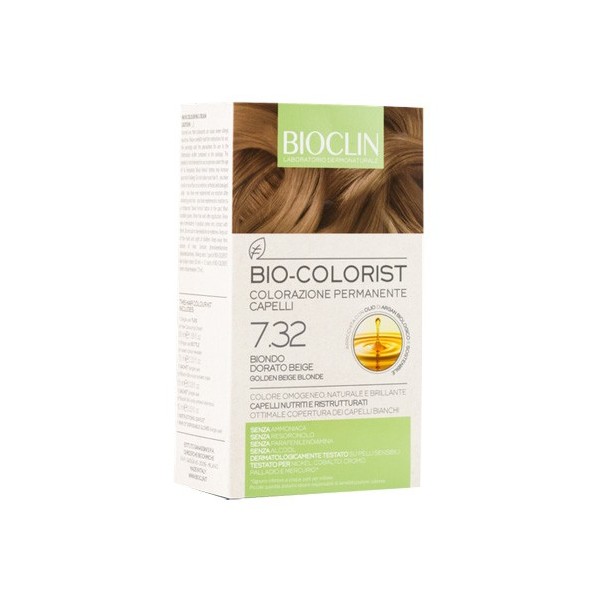 BIOCLIN BIO COLORIST COLORAZIONE PERMANENTE BIONDO DORATO BEIGE