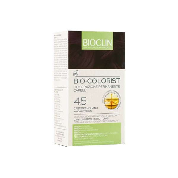 BIOCLIN BIO COLORIST COLORAZIONE PERMANENTE CASTANO MOGANO