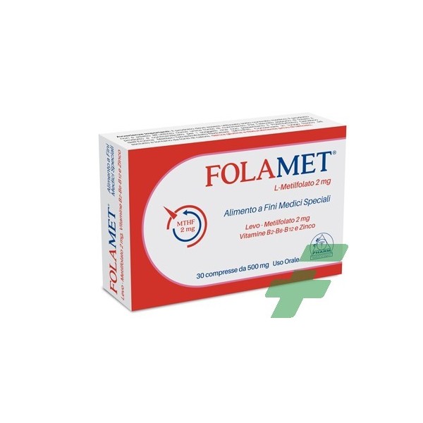 FOLAMET 30 COMPRESSE 500 MG