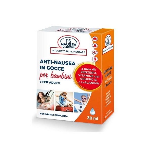 P6 NAUSEA CONTROL GOCCE ANTINAUSEA 30 ML