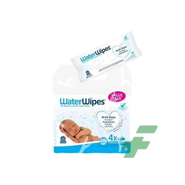 WATERWIPES SALVIETTE 4 X 60 PEZZI - 1