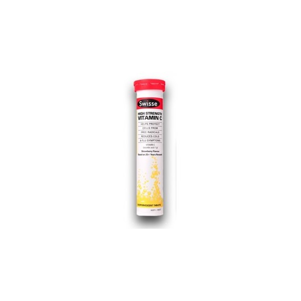 SWISSE VITAMINA C EFFERVESCENTE 20 COMPRESSE - 1