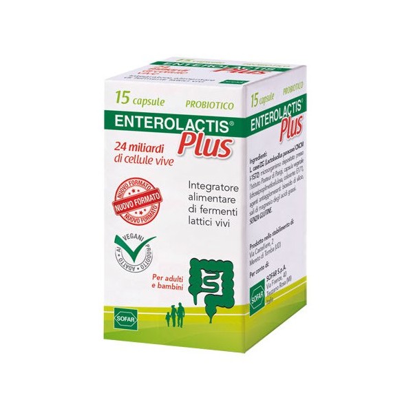 ENTEROLACTIS PLUS 15 CAPSULE - 1