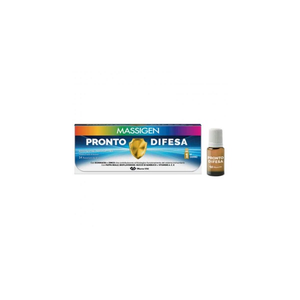 MASSIGEN PRONTO DIFESA 14 FLACONI X 10 ML - 1