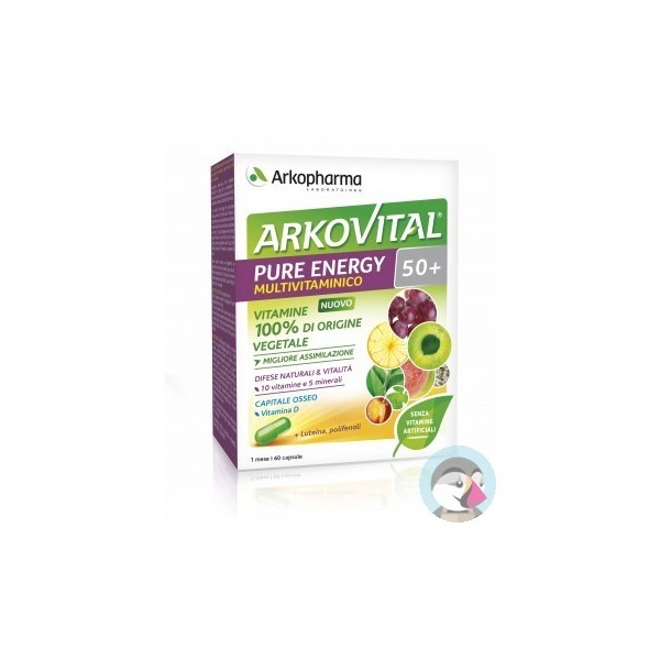 ARKOVITAL PURE ENERGY 50+ 60 CAPSULE - 1