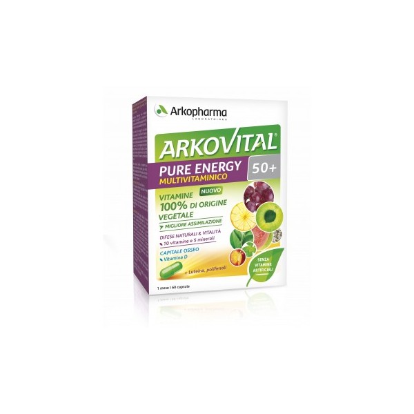 ARKOVITAL PURE ENERGY 50+ 60 CAPSULE - 1