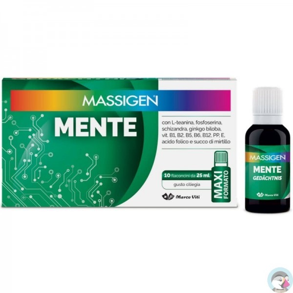 MASSIGEN MENTE 10 FLACONI DA 25 ML - 1