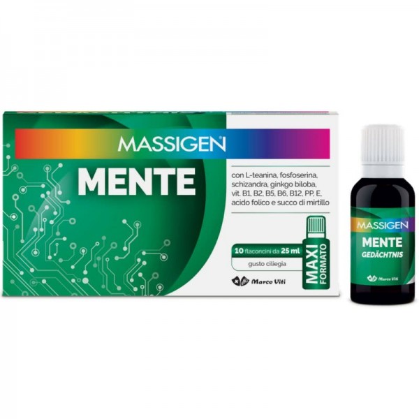 MASSIGEN MENTE 10 FLACONI DA 25 ML - 1