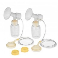 SET SINGOLO PER TIRALATTE SYMPHONY BOTTIGLIA 150ML+2 COPPE SENO PERSONALFIT PLUS+MEMBRANA PERSONALFIT PLUS+TUBO PERSONALFIT - 1