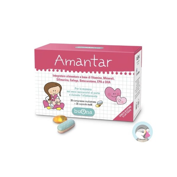 AMANTAR 20 COMPRESSE DA 1,6 G - 1