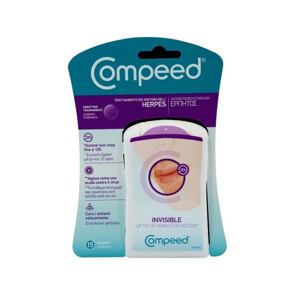 COMPEED TRATTAMENTO DELL'HERPES LABIALE 15 PEZZI - 1