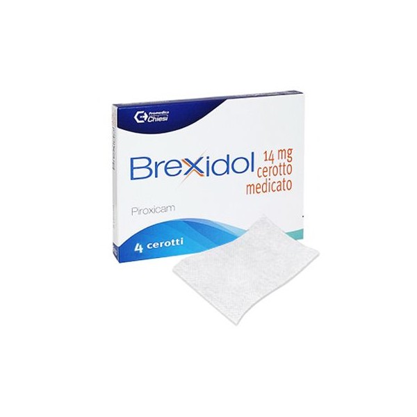 BREXIDOL 14 MG 4 CEROTTI MEDICATI