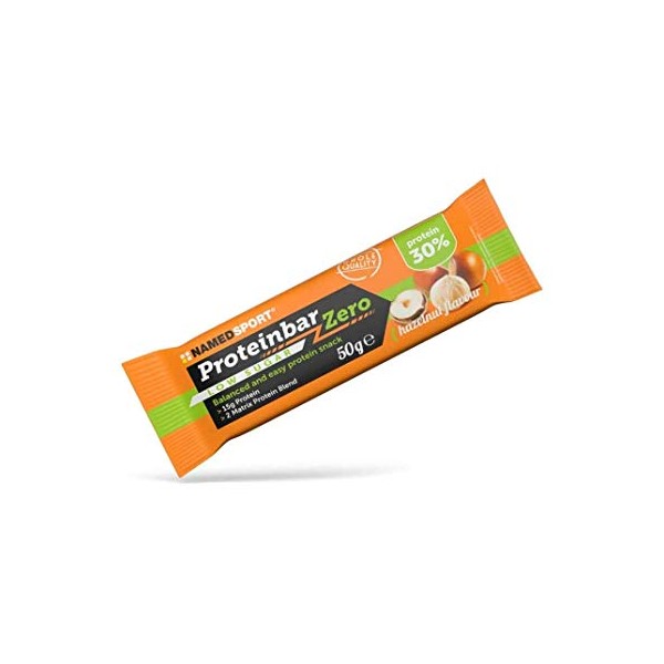 NAMED PROTEINBAR ZERO HAZELNUT 50 G - 1