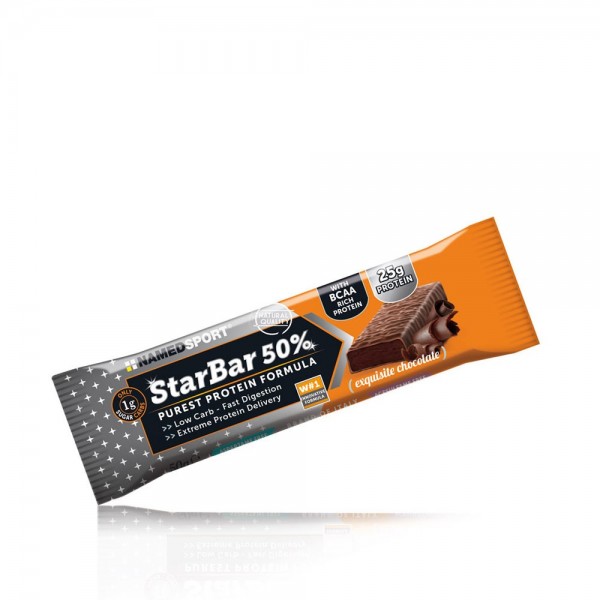 NAMED STARBAR 50% PROTEIN EXQUISITE CHOCOLATE 50 G - 1